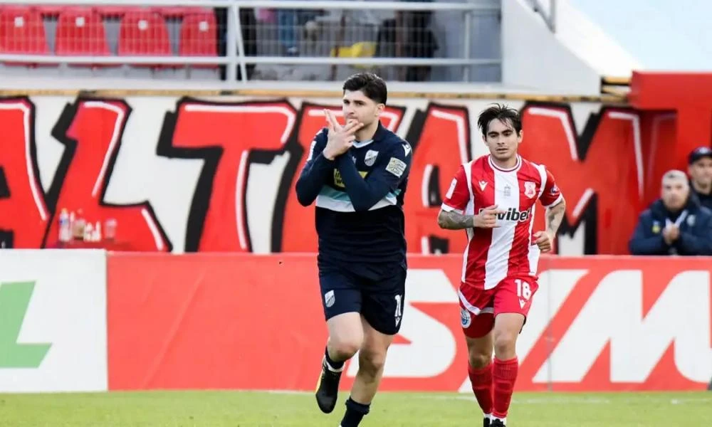 Πανσερραϊκός – Λαμία 1-1: Μοιρασιά στις Σέρρες με πέναλτι και ακυρωθέν γκολ